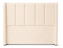 Ver imagem 3 de Cabeceira Valentina Casal Painel Vertical Estofado Luxo Bz Home Bege