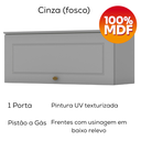 Ver imagem 5 de Cozinha Modulada 4 Pecas 272 Cm Ce373 Americana Cinza Calcare Henn