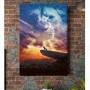 Ver imagem 3 de Quadro Tela Decorativa Canvas Pedra do Rei Leão 100x60cm