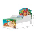 Ver imagem 2 de Mini Cama Dinossauro Bebê Com Colchão