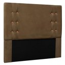 Ver imagem 7 de Kit Cabeceira Recamier Casal 1,40m Suede Caramelo