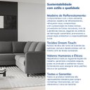 Ver imagem 7 de Sofá de Canto Orquídea 5 Lugares em Veludo CabeCasa MadeiraOriginals