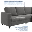 Ver imagem 6 de Sofá de Canto Orquídea 5 Lugares em Veludo CabeCasa MadeiraOriginals