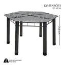 Ver imagem 3 de Conjunto Sala de Jantar Mesa Sextavada Paris