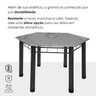 Conjunto Sala de Jantar Mesa Sextavada Paris - 8