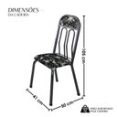 Ver imagem 4 de Conjunto Sala de Jantar Mesa Sextavada Paris