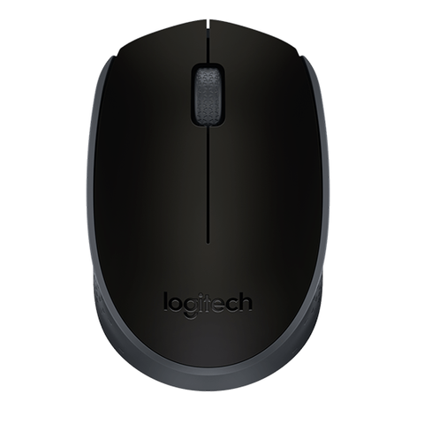 Mouse S/ Fio Logitech Wireless M170 Cinza C/ Preto