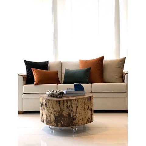 Kit Almofadas Tons Terrosos Tipo:completa