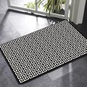 Ver imagem 1 de Tapete Entrada Capacho Antiderrapante 45x75cm Geométrico Moderno Casa Dona