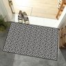 Tapete Entrada Capacho Antiderrapante 45x75cm Geométrico Moderno Casa Dona - 3