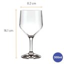Ver imagem 5 de Taça para Vinho e Água Buffet Sm 300ml 6 Unidades - Nadir Rj700