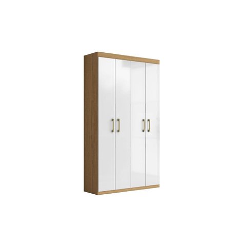 Armário Multiuso 04 Portas 102x182cm - Atacama/off White Aramóveis