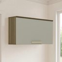 Ver imagem 4 de Armário de Cozinha 80cm com 1 Porta Nádia Mocca/avelã L01 - Mpozenato