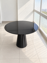 Ver imagem 2 de Mesa de Jantar Redonda 70 cm – Tampo em Laca Preto - 2 Lugares