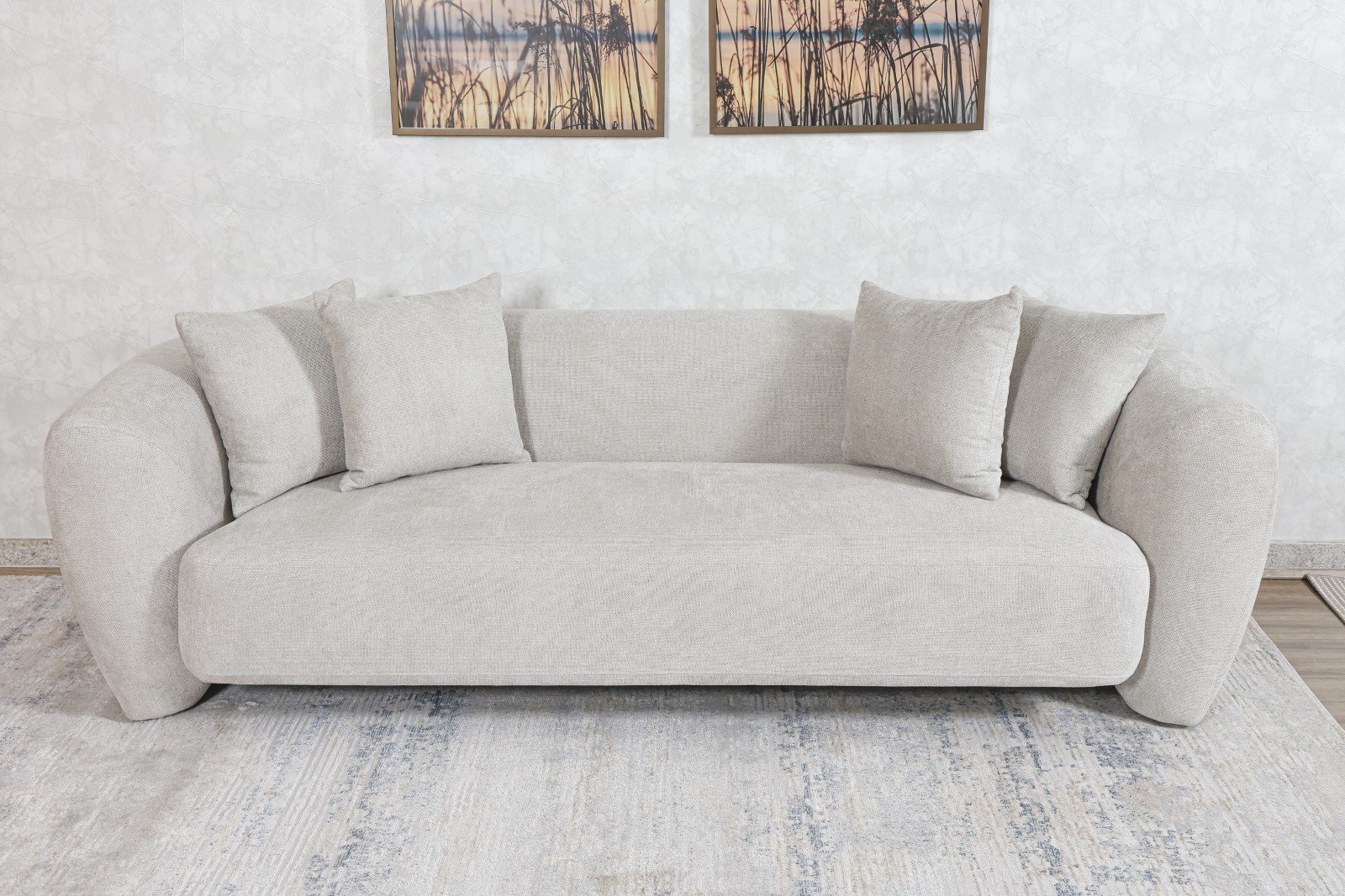 Sofa Compose 2,36 Cinza - 2