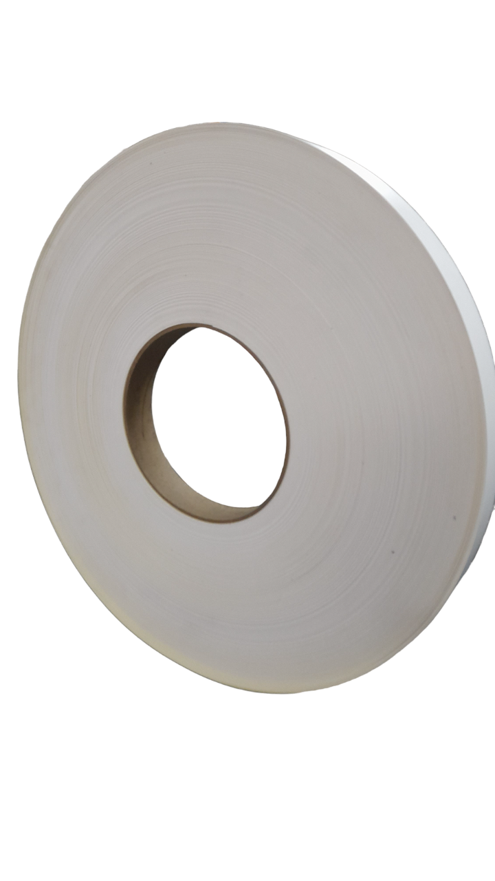 Fita de Borda de PVC 45mm x 300 Metros - Branco - 3