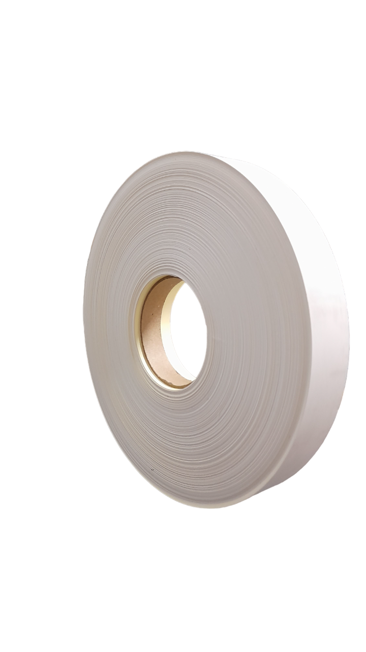 Fita de Borda de PVC 45mm x 300 Metros - Branco - 1