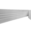 Ver imagem 1 de Moldura Guarnição Rodameio Eva Autocolante Lua 7cmx5mm 25 Metros - Branco