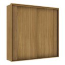 Ver imagem 4 de Guarda Roupa Casal 2 Portas Mdf Ripado 2,07 M Imperium Belmax:freijó