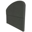Ver imagem 4 de Cabeceira de Cama Box Estofada 120 Cm Viúva Decoração Serena Organico Curva Boucle