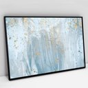 Ver imagem 1 de Quadro Decorativo em Canvas Abstrato Mármore Piscina TaColado Moldura Flutuante 4,5cm Preta 90 x 60c