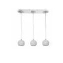 Ver imagem 1 de Pendente Ball 3 Luzes Gu10 57l X 13c X 120cm
