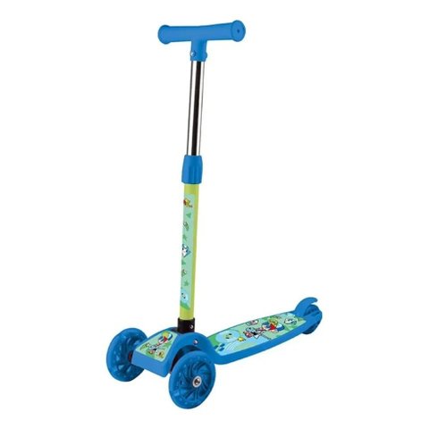 Patinete 3 Rodas Infantil Luz Led 40kg Altura Ajustável