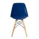 Ver imagem 2 de Cadeira Base em Madeira e Aço Eames Azul/Bic