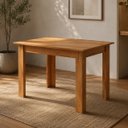Ver imagem 2 de Mesa de Jantar 4 Lugares Retangular Tampo de MDP Trend Cobre - Casa Giulia