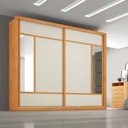 Guarda Roupa Casal 2 Portas 6 Gavetas Paris Plus Móveis Europa - 5