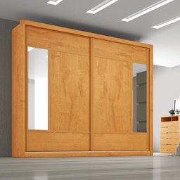 Guarda Roupa Casal 2 Portas 6 Gavetas Paris Plus Móveis Europa - 1