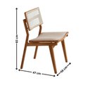 Ver imagem 3 de Conjunto de Mesa de Jantar Zurick Tampo Barril Laminado 240cm 8 Cadeiras Eloá Premium