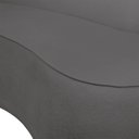 Ver imagem 7 de Sofá 3 Lugares Orgânico 180cm Pé Ferro Preto Morgan Bouclê D03 - D’Rossi