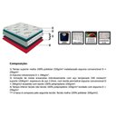 Ver imagem 5 de Cama Box Casal: Colchão Molas Orthoflex Masterpocket Ensacadas Starflex Black + Base Black(138x188)