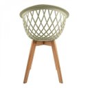Ver imagem 2 de Cadeira para Sala de Jantar Web Wood Bege