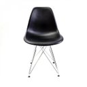Ver imagem 4 de Cadeira para Sala de Jantar Eames Eiffel Preto/Cinza