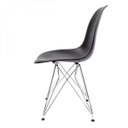 Ver imagem 3 de Cadeira para Sala de Jantar Eames Eiffel Preto/Cinza