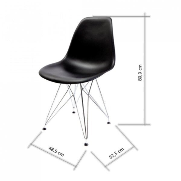 Cadeira para Sala de Jantar Eames Eiffel - 5