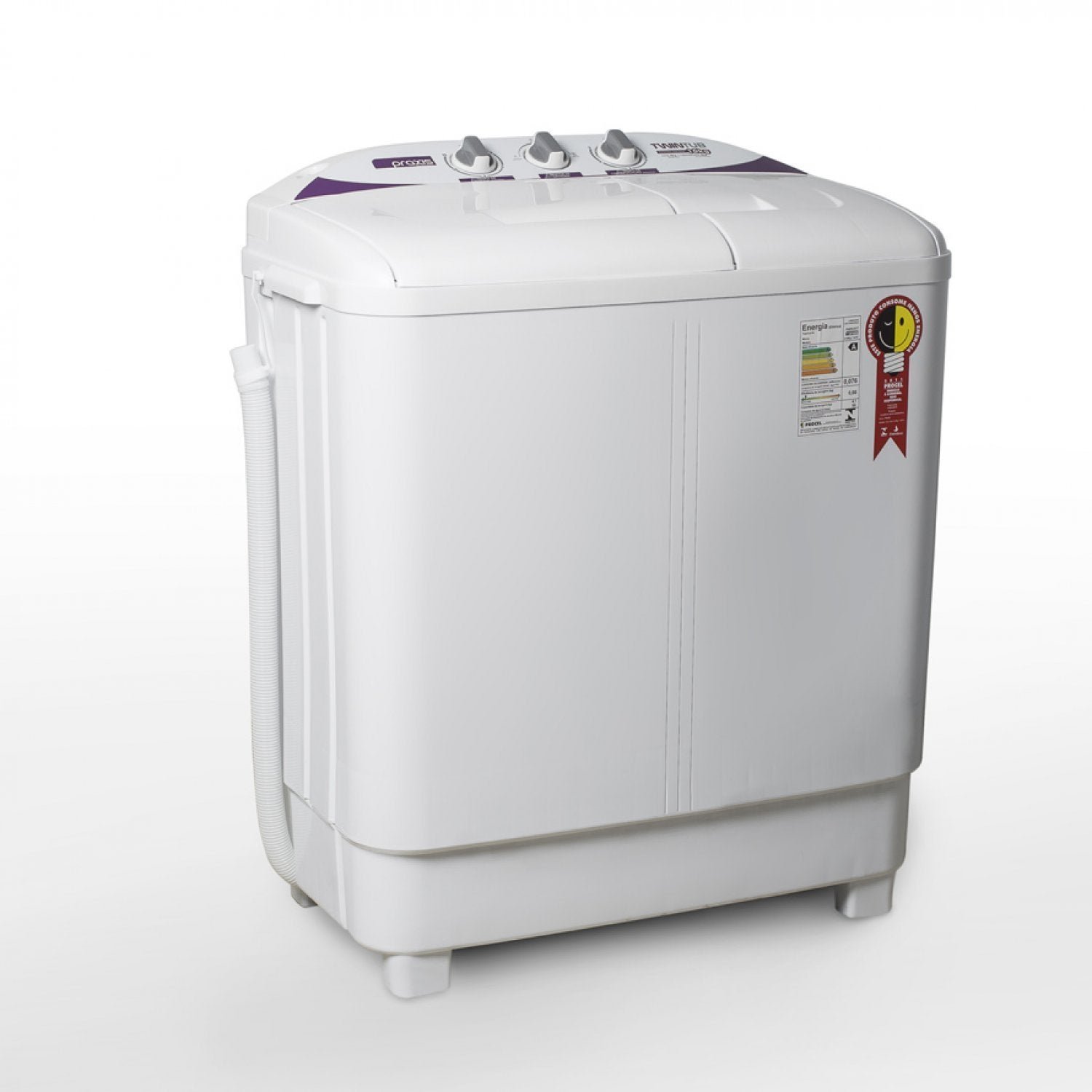 Máquina Lavar Semi-Automática 10kg 110V Praxis Twin Tub Grifit - 2