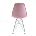 Ver imagem 2 de Cadeira para Sala de Jantar Eames Eiffel Rosa/Cinza