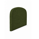 Ver imagem 5 de Cabeceira King 193cm Curva Estofada Bouclé Cama Box Fly:Verde