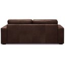 Ver mais imagens de Sofá 3 Lugares para Sala de Estar Living 205cm Aurora L06 Couro Marrom Café - Lyam Decor