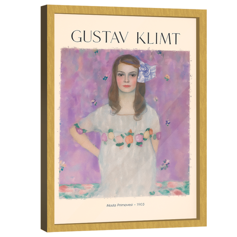 Quadro Decorativo Gustav Klimt Mada Primavesi