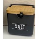 Ver imagem 1 de Saleiro Preto Manhattan 270ml Hauskraft