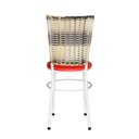 Ver imagem 3 de 4 Cadeiras para Mesa Branca Hawai Cappuccino Premium Cor:vermelho