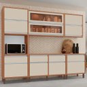 Ver imagem 1 de Cozinha Maitê Modulada - Freijó/off White