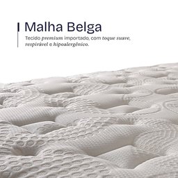 Colchão Queen Molas Ensacadas Sensation Premium 158x198cm Bf Colchões - 9
