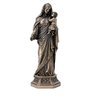 Decoração Escultura Mãe E Filho Estátua Resina 28cm - 1