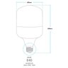 Lâmpada Bulbo 40w Branco Frio E40 Bivolt Avant Bulbo Led 40W - 3