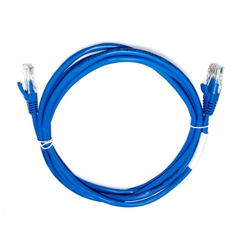 Patch Cord Cat 5e 2m Azul Anatel Speedlan